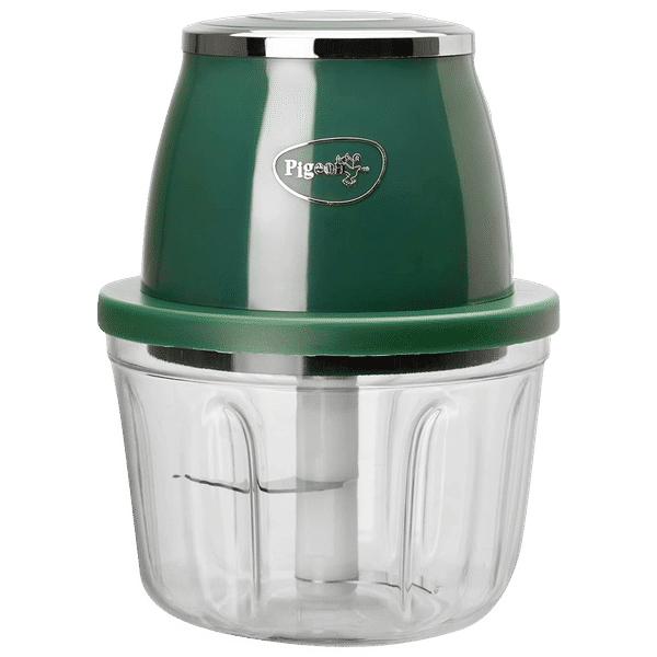 Buy Pigeon Zoom 30 Watt Vegetable and Fruit Chopper with 3 Blades